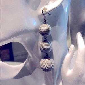 Gray Fashion earrings